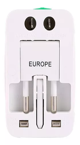 Adaptador enchufes Usa, europa, asia y reino unido