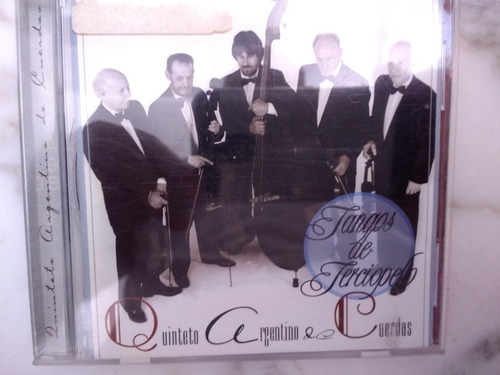 Quinteto Argentino De Cuerdas Tangos De Terciopelo Cd 1999