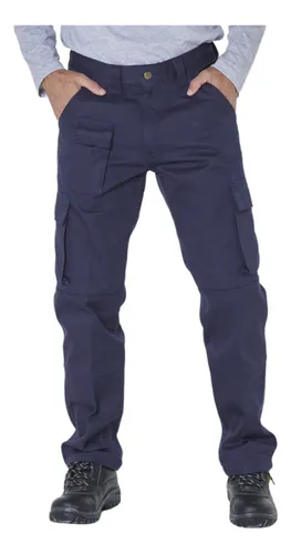 Pantalones de trabajo tipo cargo para hombre