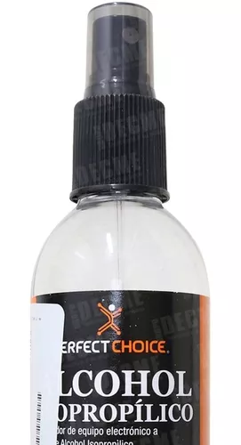 Limpiador de equipo electrónico alcohol isopropilico perfect choice 250ml