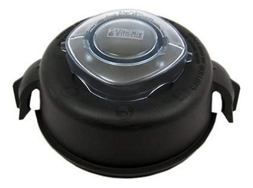 Tapa y tapón para vaso de Vitamix de 64 onzas, color negro