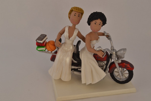 Novias Personalizadas En Moto Bodas Matrimonio Igualitarios