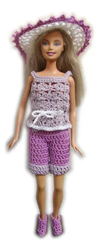 Ropa tejida para barbies hotsell