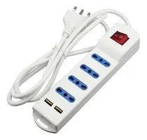 Comprar Alargador Irm 6 Tomas Incluye 2 Tomas Usb