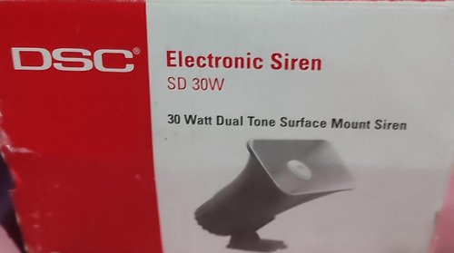 Sirena 30w 12v