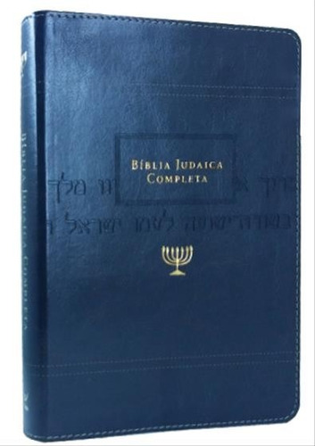 Bíblia Judaica Completa Luxo Direto Dos Originais At E Nt