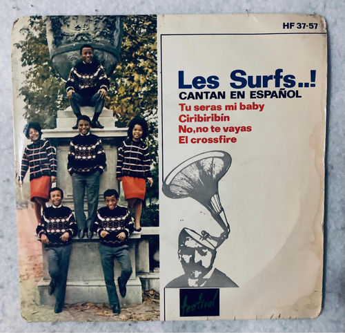Les Surfs Cantan En Español Lp Vinyl Vinilo Ed España 1964 (Usado)