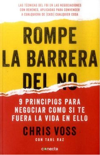 Rompe La Barrera Del No  -  Chris Voss - Stock En Chile