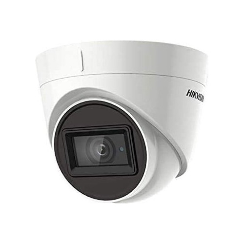 Cámara Domo De Torreta Fija 4k 8mp Hikvision Infrarroja