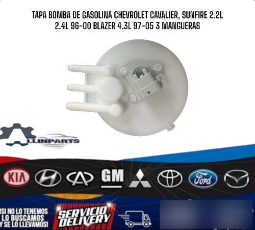 Tapa Bomba De Gasolina Chevrolet Cavalier, Sunfire, Blazer