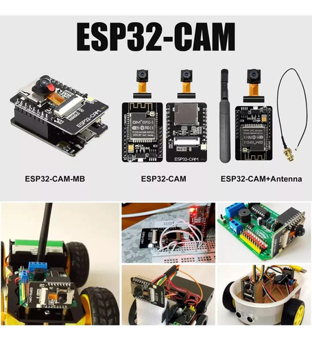 Esp32-cam+ov2640 Módulo De Cámara Wifi Bt Comité De Desarrol