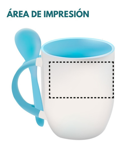 Taza Personalizada Té Con Cuchara