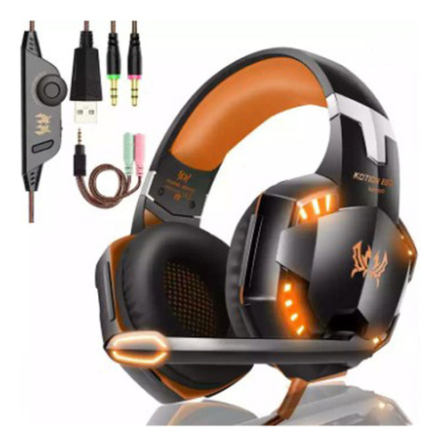 Auriculares Estéreo Para Juegos G2000 Wireless 5.0 Con Micró