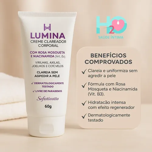 Creme Clareador De Virilha Axila Cotovelo Joelho Corpo Todo