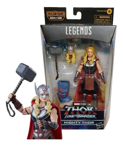 Marvel Legends Love Thunder Mighty Thor Mujer Jane Foster