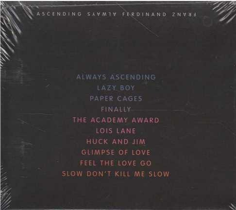 Cd - Franz Ferdinand / Always Ascending - Original Y Sellado