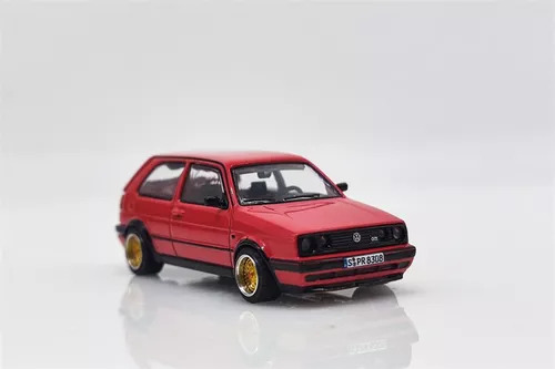 Maqueta De Coche Pressure Cast 1:64 Golf Gti Mk