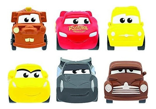 Mash'ems - Cars 4 Pack (4 Cápsulas Sorpresa) Juguete Coleccionabl