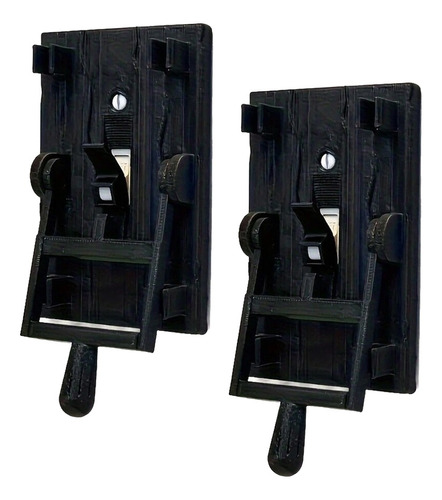 2pc Light Switch Cover With Flip Handle Light Switch Plate