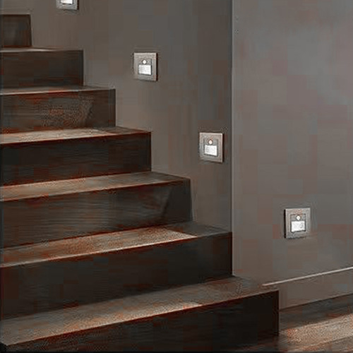 Luz De Escalera Con Sensor De Movimiento, Escalera Solar Led