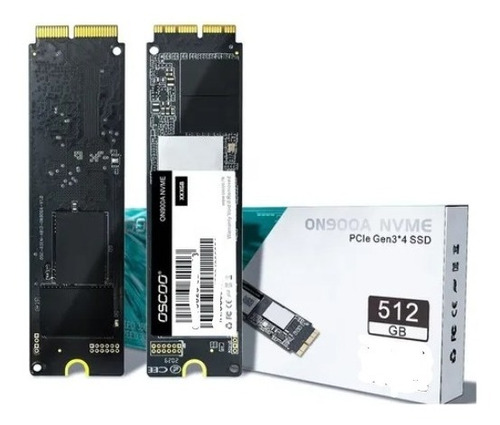 Oscoo M.2 Ssd Nvme 256gb Para Macbook Air/pro 2013 A 2017