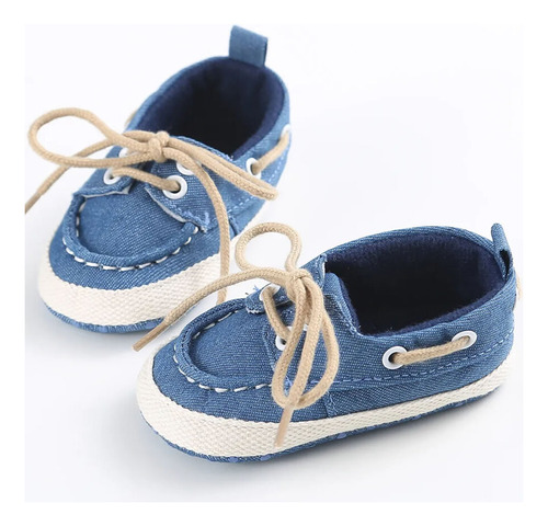 Zapatos / Mocasines De Bebé Con Cordones