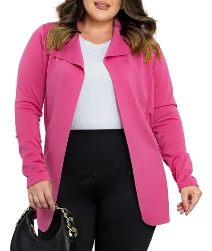 Conjunto Calça Legging e Blazer Plus Size - bombys