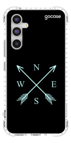 Funda compatible con Samsung Galaxy A54 5g - Brújula minimalista