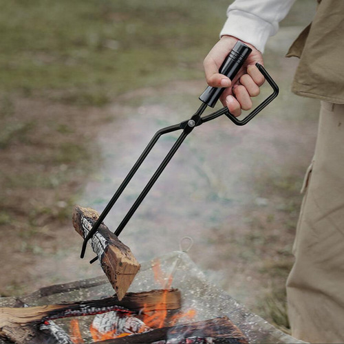 Estufa De Leña Para Troncos, Tenazas Para Chimenea Para | Meses sin  intereses