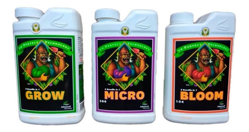 Advanced Nutrients Bases Grow Micro Bloom 500 Ml Grow