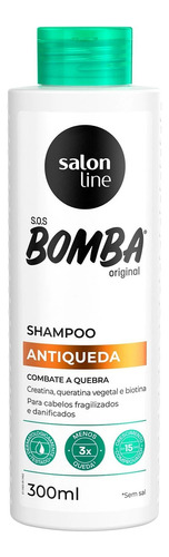 Shampoo S.o.s Bomba Antiqueda Salon Line 300ml