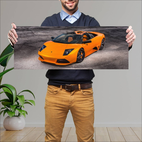 Cuadro 30x80cm Auto 2006 Lamborghini Murcielago 174