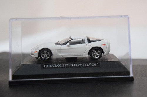 Chevrolet Corvette C6 Blanco Schuco 1/72 C/caja Muy Raro!!!!