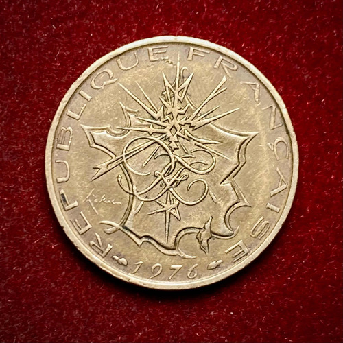 Moneda 10 Francos Francia 1976 Km 940