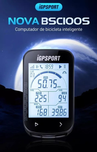 Gps Igpsport Bsc100s Ciclocomputador Mtb E Speed P/ Strava