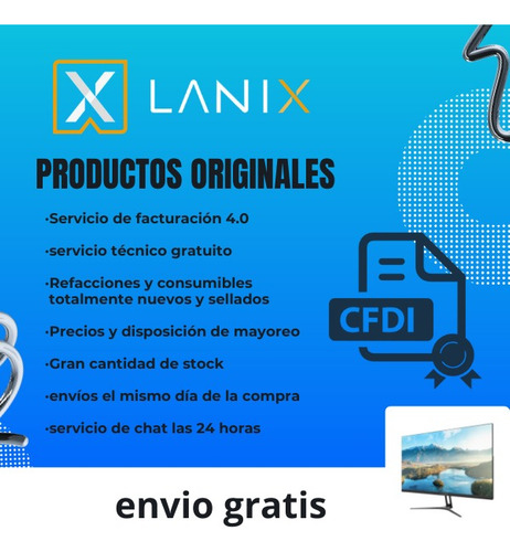 Monitor Lanix Lx215 21.5 Full Hd 1080p Hdmi/vga Con Bocinas