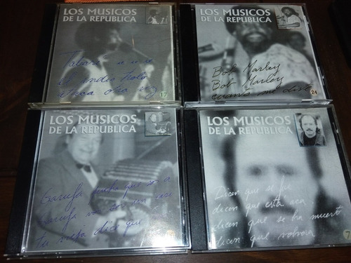 Los Músicos De La República Cd Rock Nacional C.popular Etc 