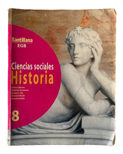 Libro Santillana Egb Ciencias Sociales Historia 8 Ed 1997