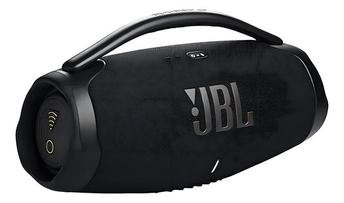 Caixa De Som Jbl Á Prova D'água E Poeira Boombox 3 Bluetooth 127/220V Preto