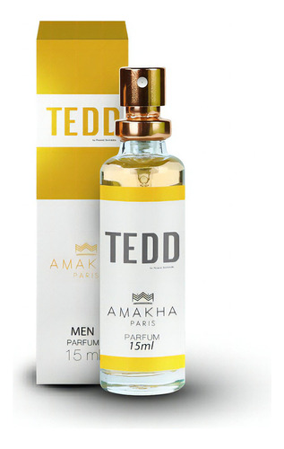 Perfume Tedd Amakha Paris 15ml Excelente P/bolso Men