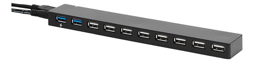 Amazon Basics Usb 3.0, Hub De 10 Puertos Con Adaptador De Co