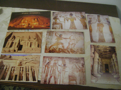 16 Magnificas Fotos Postales De Abu Simbel Compradas Ahi 