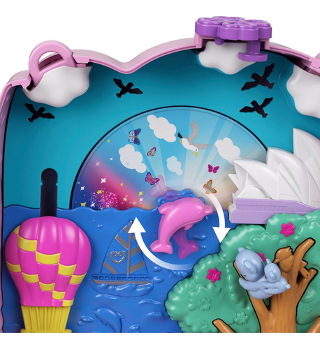 Set De Juego Polly Pocket Estuche Bolso Aventuras De Koala