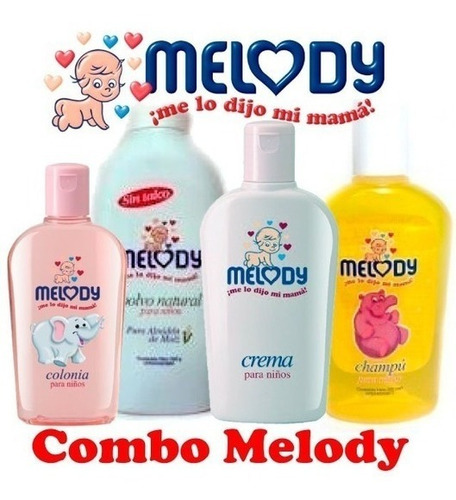 Combo De Productos Melody Bebe