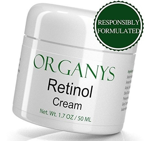 Organys Crema Retinol Con Ácido Hialurónico Y Aloe Vera. 