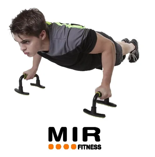Barra Push Up Flexiones Gym Mir Fitness Paralelas Premium