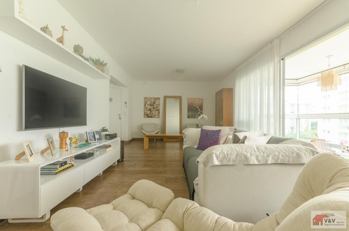 Imagem 3 de 15 de Apartamento Para Venda Em São Paulo, Brooklin, 4 Dormitórios, 2 Suítes, 5 Banheiros, 3 Vagas - Brklm1107_2-1155905