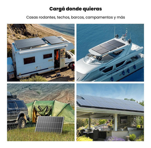 Panel Solar 400w 31v Monocristalino Energía Solar Para Kit Azul 30.7v 36.84v