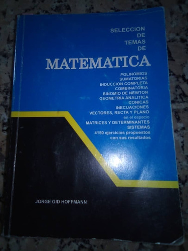 Matemática Jorge Hoffmann Azul