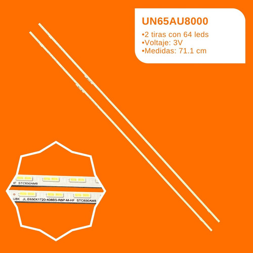 Kit De Leds Un65au8000, Un65au8200, Un65au9000 2t/64l